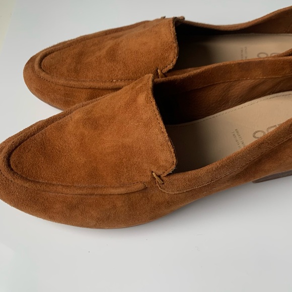 Aldo Leather & Suede Loafers Size 5 - Picture 3 of 8